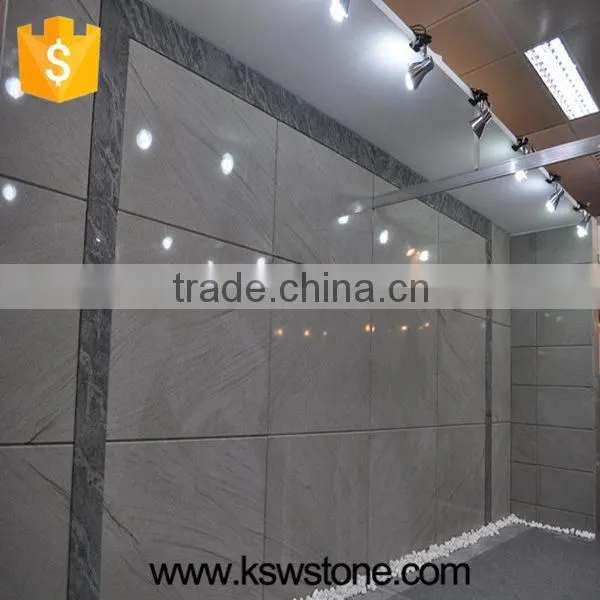 Moca Grey Sandstone Tile Slab for Sale