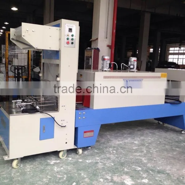 2016 BESTURN FL-5038+BSE-5040 Semi-auto Sleeve Shrink Packing Machine