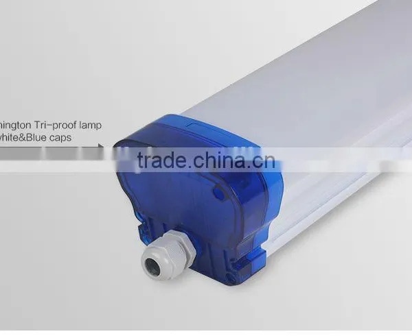 Microwave Motion Sensor >100LM/W Parking Lot IP66 Led TRI-PROOF Linear Light Replacement Solution photo-3
