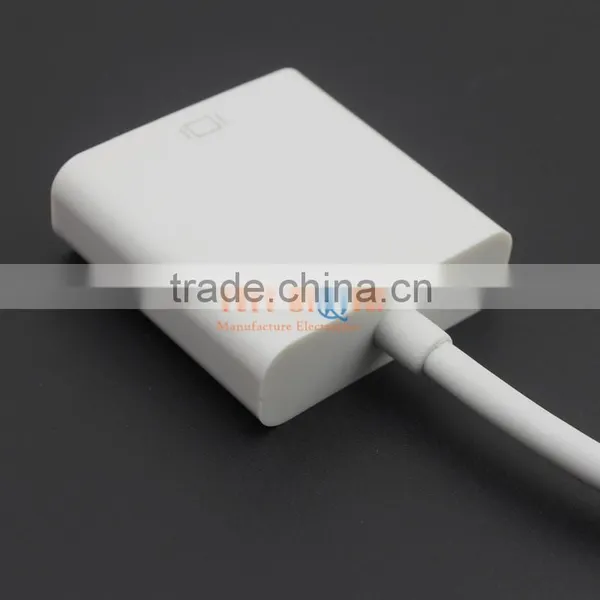 Fashion Thunderbolt Mini Display Port DP to VGA Cable For IMAC Macbook Air Pro New Arrival photo-4