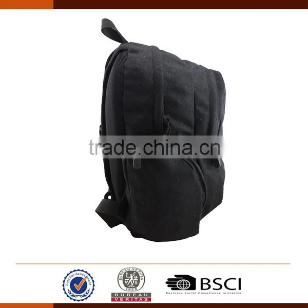 Fashion Felt School Backpack Bags With Embroidery Logo photo-3