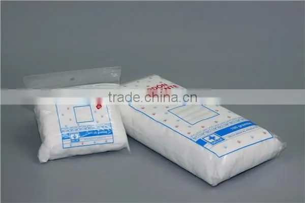 Surgical Wound Cleaning Absorbent Zag Zig Cotton Rolls Medical Gauze