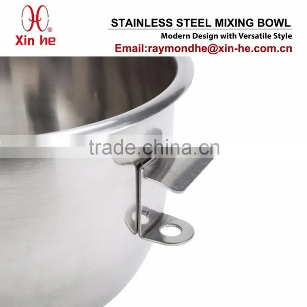 Kitchen Bakery Food Machine Component, Commercial Stainless Steel Mixing Bowl for 10 QT Liters Vollrath Hobart Globe Mixer photo-5