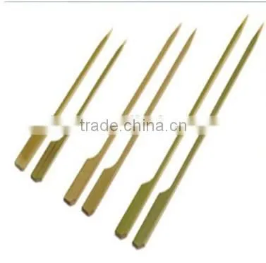 special bamboo paddle skewers with handle