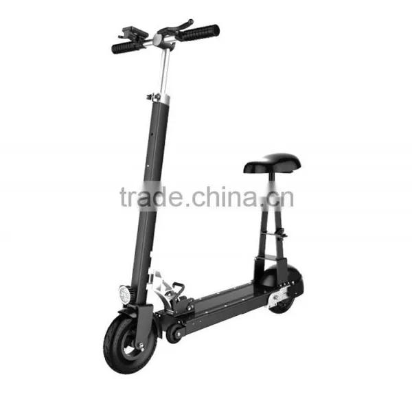 Fashionable Electric 2 Wheelelectric Hoverboard e Scooter With Seat From China