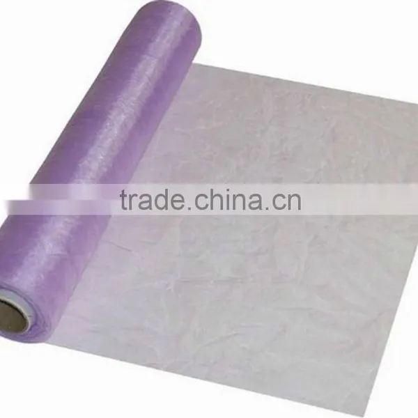 HOT SALE ! Blue Mesh Organza Ribbon Cloth Roll photo-4