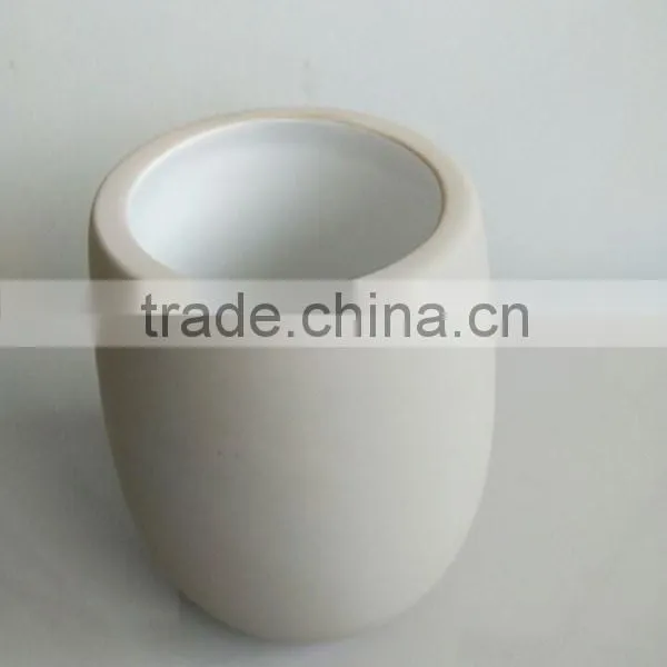Modern Ceramic Bathroom Accessories Set Holder 3 Pcs : Tumbler, Soap Dish, Dispenser photo-6