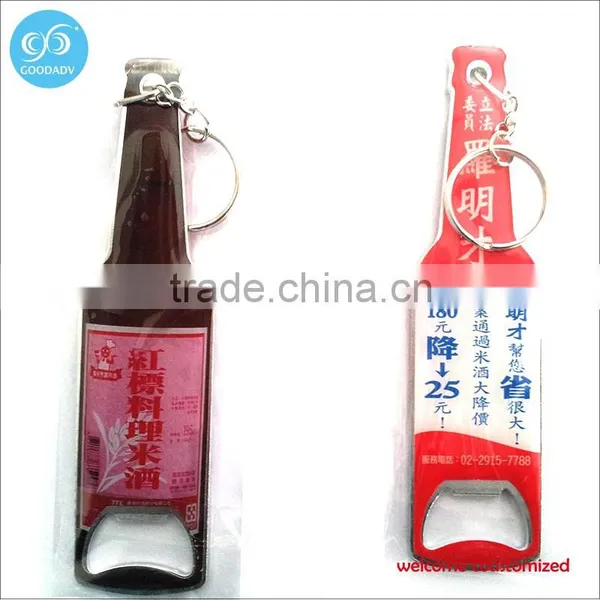 Guangzhou Factory Custom Tin Bottle Shape Opener photo-3