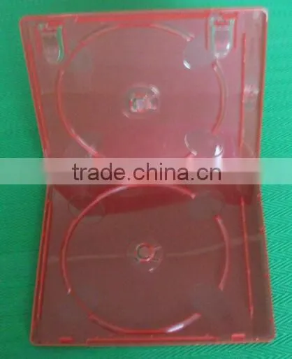 11mm Bluray Dvd Case Red Double With Print Blu-ray Logo photo-3