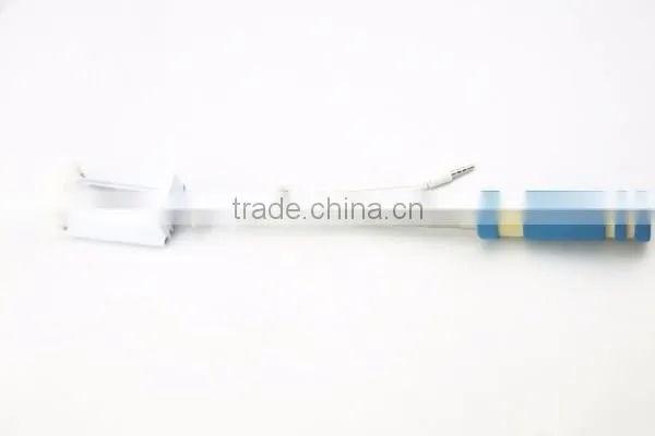 New Mini Foldable Colorful Wired Camera Monopod Selfie Stick With Cable photo-2