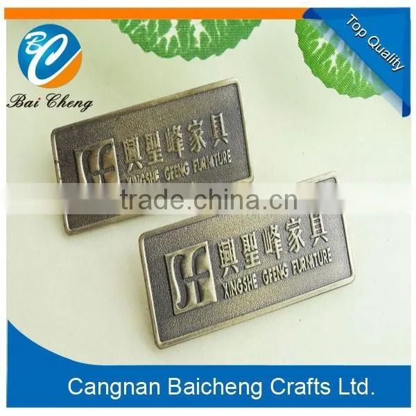 Antique Iron Badge With Two Hole Supplies Cheap Price photo-4