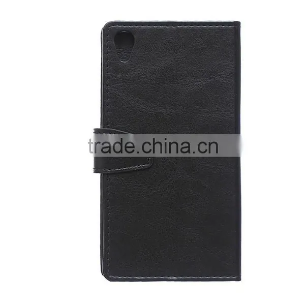 Wholesale Flip Cover Leather Case For Sony Xperia M4 Aqua,For Sony Xperia M4 Aqua Book Cover Stand Case photo-3