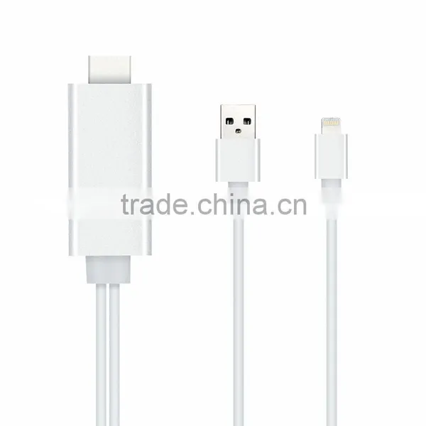Lightning Cable HDMI Adapter Miracast Dongle for Iphone photo-2