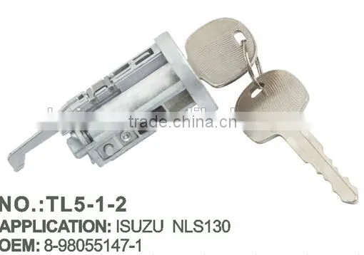 Key Ignition Lock Cylinder lock cylinder types 8-98055147-1 for NLS130