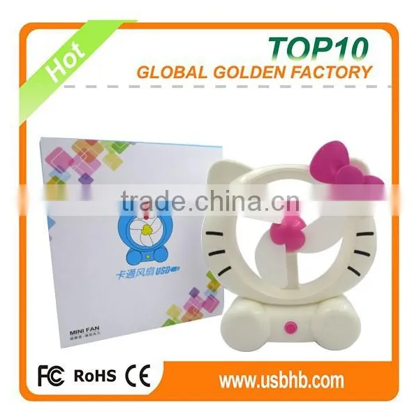 Hot Selling Top Quality Cheap Cartoon Mini Fan With Battery photo-4