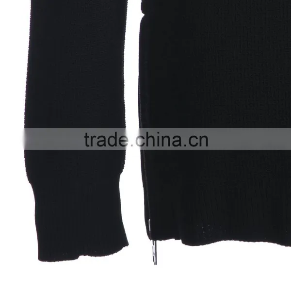 Women Spring Elegant Pullover With Zippers Turkish Knitwear Supplier in Turkey Ladies Sweater Pullover Dress Producer in Turkey photo-4