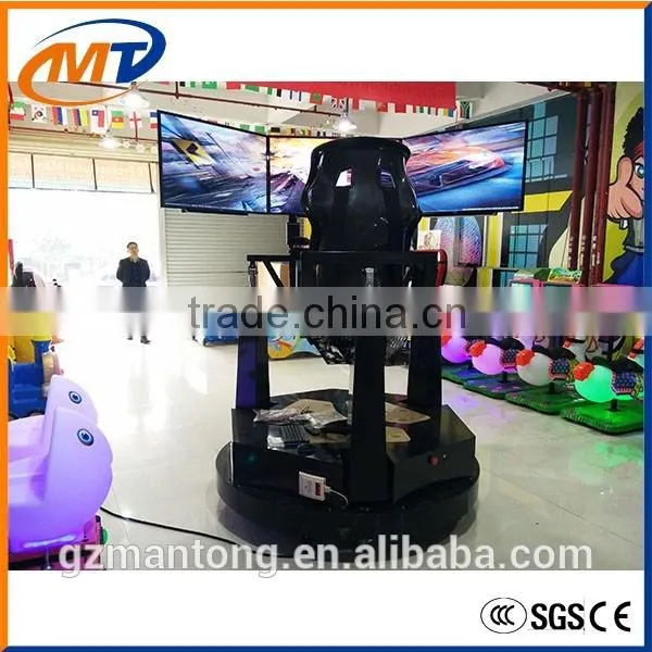 2016 Hot Selling 3 Screens Around the Road Arcade Games Car Racing Game Machine With Thrilling Games photo-3