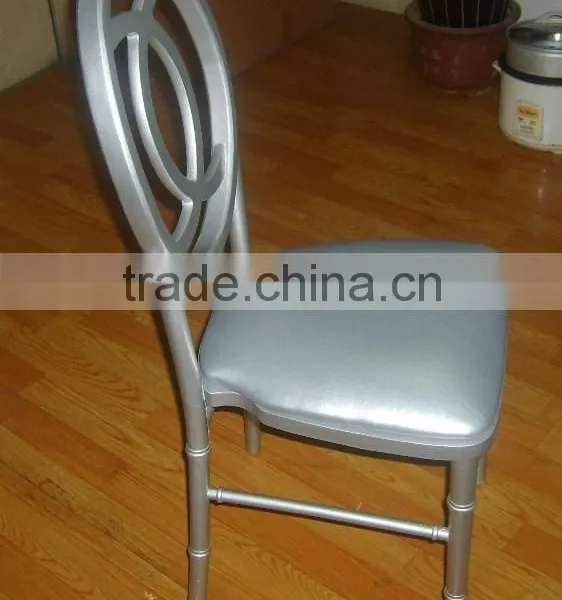 New Design Back Silver Wood Chiavary Phoenix Chair photo-5