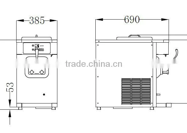 S110F Low Energy Cost and High Efficient Thai Ice Cream Machine photo-4