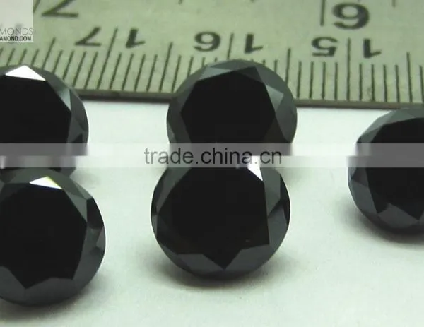 Loose Black Synthetic Loose Moissanite Diamond Manufacturer