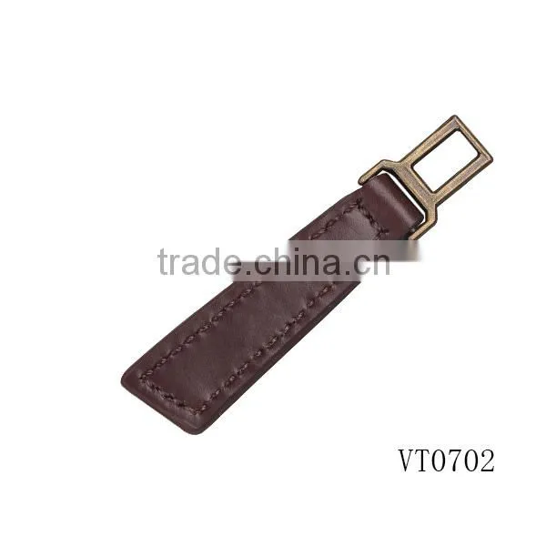 Custom Brand Backpack Leather Zipper Puller photo-3