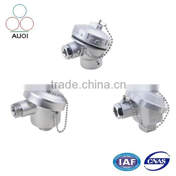 K/T/N/E/R/S/B Type Aluminum Anti-explosion/Water-proof Temperature Sensor Head for RTD or Thermocouple photo-2