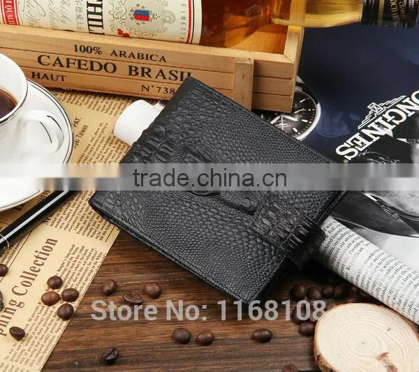 Hot Sale Men Card Holder Pocket Money Clip Mens Stylish Leather Wallet photo-3