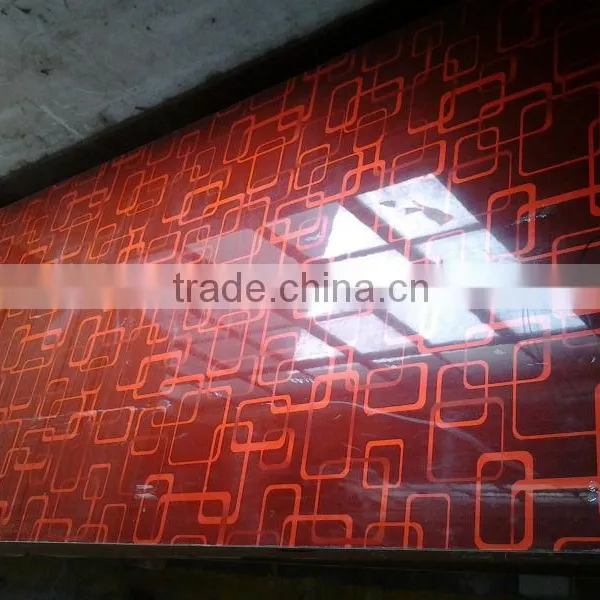 Red Wine JUZHEN High Glossy Acrylic MDF Board/Chipboard(Particalboard) photo-2