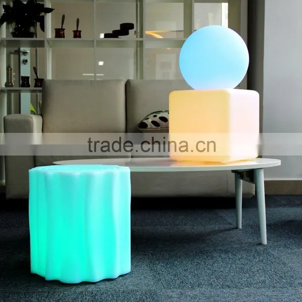 Rechargeable LED Light Cube Chair, Indoor & Outdoor Garden Party Pool Wedding Mood Colorful Lights With Remote Control photo-6