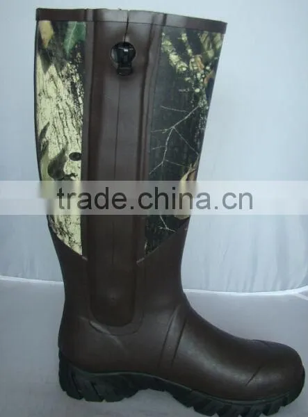 (CH-2587) High Quality Men's New Style Rain Boots Safety Rubber Boots Factory Shoes photo-2