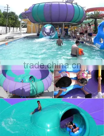 2016 Hot Selling Funny Super Behemoth Bowl Slide Fiberglass Water Park Amusement for Sale photo-2