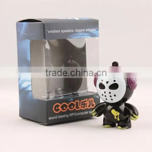 YK-1006 Plastic 42g Portable Music Monster Wireless Manual Portable Mini Speaker With USB Charger photo-5