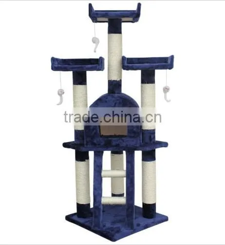 Aimigou Cat Tree Condo House Beige Coffee photo-6