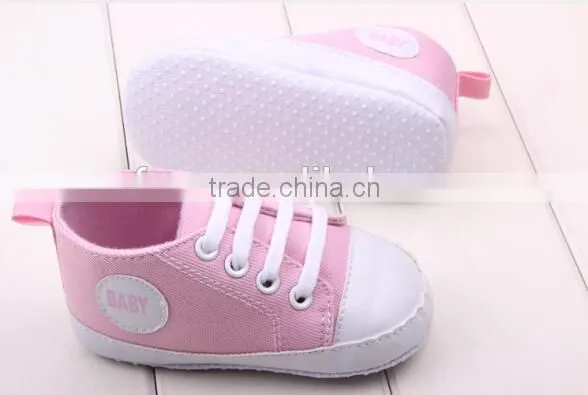 Baby Canvas Shoes / Baby Infant Toddler Moccasins / Toddler Baby Shoes photo-2