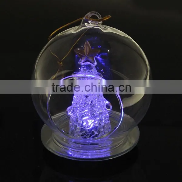 Personalized XMAS Glass Ball Christmas Ornaments photo-4