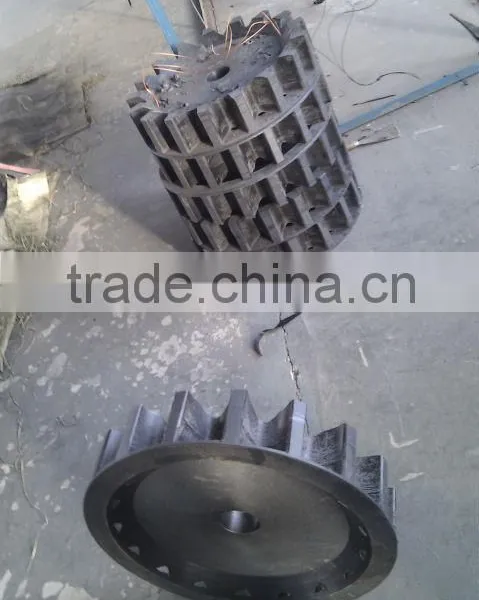Skid Tire Wheel&sprocket for Rubber Track photo-2