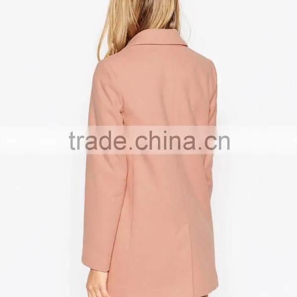 Pink Long Sleeve Chinese Excellent Supplier Coat photo-3