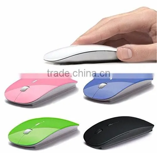 Computer Cordless Mice Flat Mouse Slim Wireless Mouse photo-6