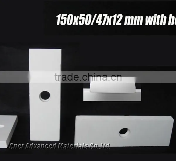 High Temperature Application of Alumina Ceramic Liner, Weldable Ceramic Tile photo-4