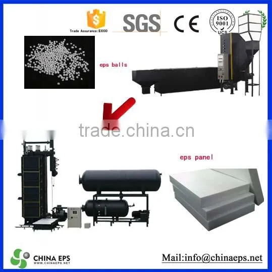 Automatic Poly Foam Styrofoam/Polyfoam EPS Polystyrene Air Block Moulding Machine photo-6