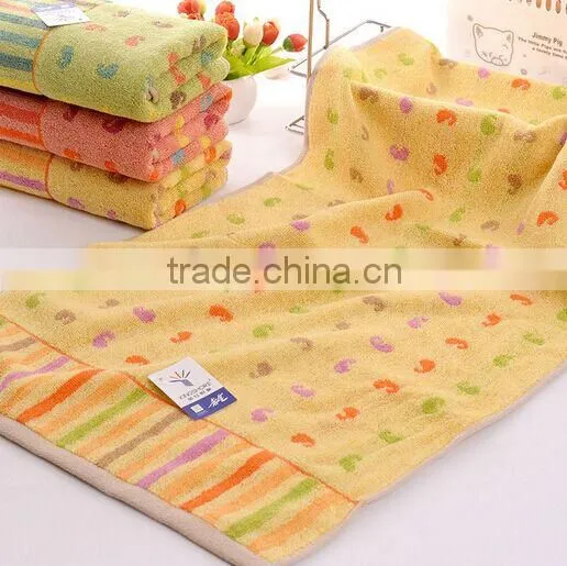Custom Made Cotton Trendy Design Towel photo-2