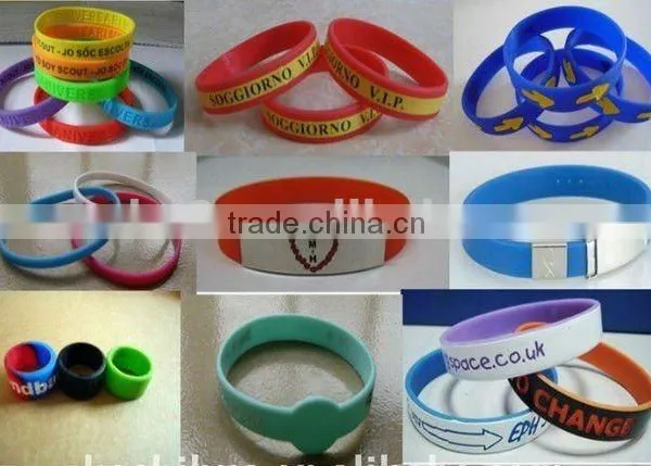 Silicone Glow In the Dark Band;Rubber Bandz;Silicone Wrist Band;New Silicone Wrist Band