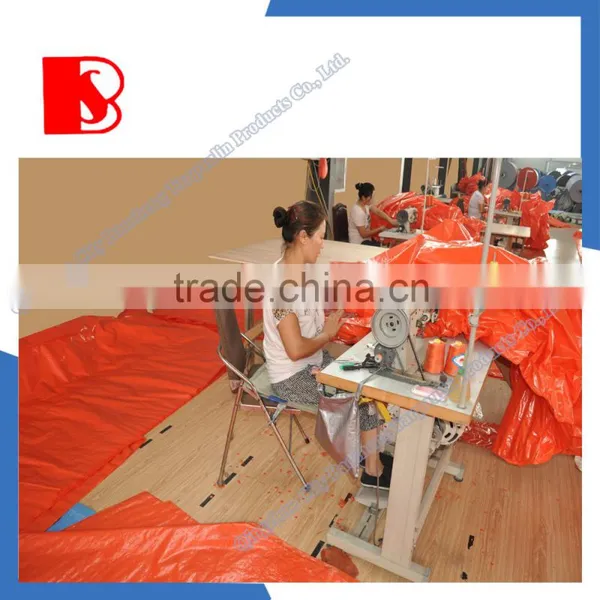 Waterproof China PE Tarpaulin Factory Hot Sale Truck Tarpaulin,Orange Red pe Tarpaulin, pe Tarpaulin Covers photo-6