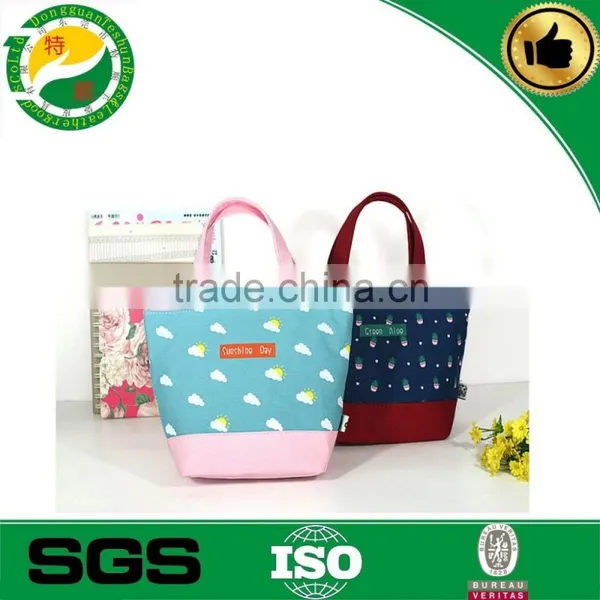 China Canvas Multi-function Tote Bag, Lunch Box Bag, 8-24oz Canvas Tote Bag