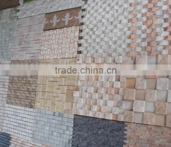 China Factory Direct Sales Water Jet Marble Mosaic photo-2