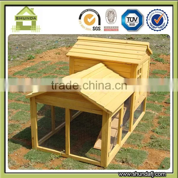 SDR002 Rabbit Hutch Rabbit House Rabbit Cage Wooden Cottage Pet Enclosure photo-4