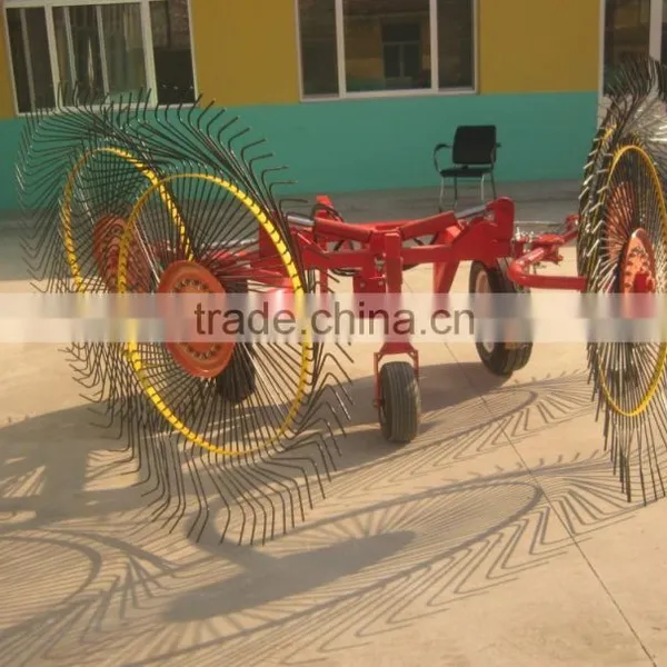 Hydraulic Traction Hay Rake With 4 Discs CE Approved photo-4