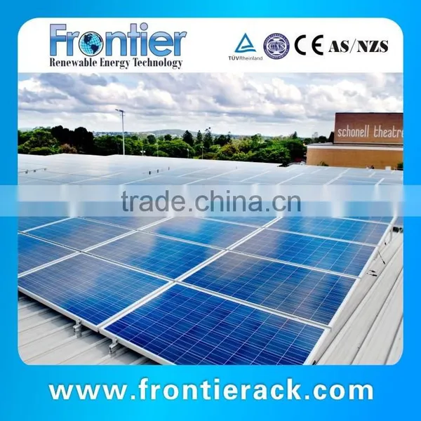 Frontier Tin Roof Solar Panel Mounting Racking System photo-5