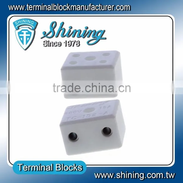 TC-Series 15A 20A 50A 65A Thermocouple Porcelain Ceramic Terminal Block photo-4