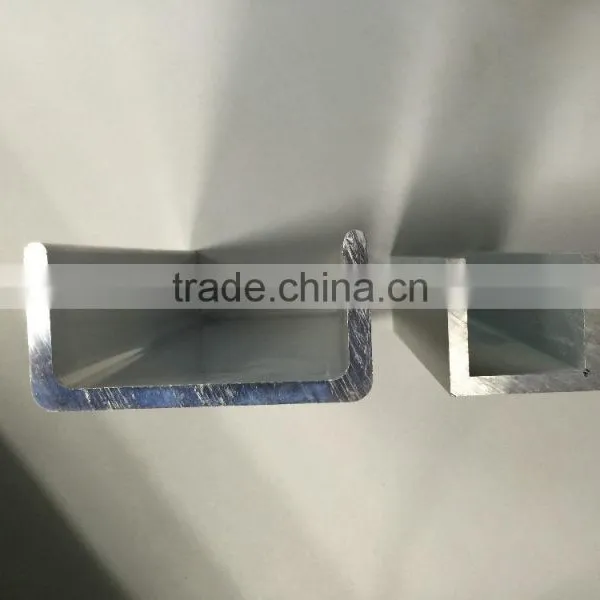 Clear Anodised 6063 Aluminum Ladder Rungs Extrusion Profile photo-6